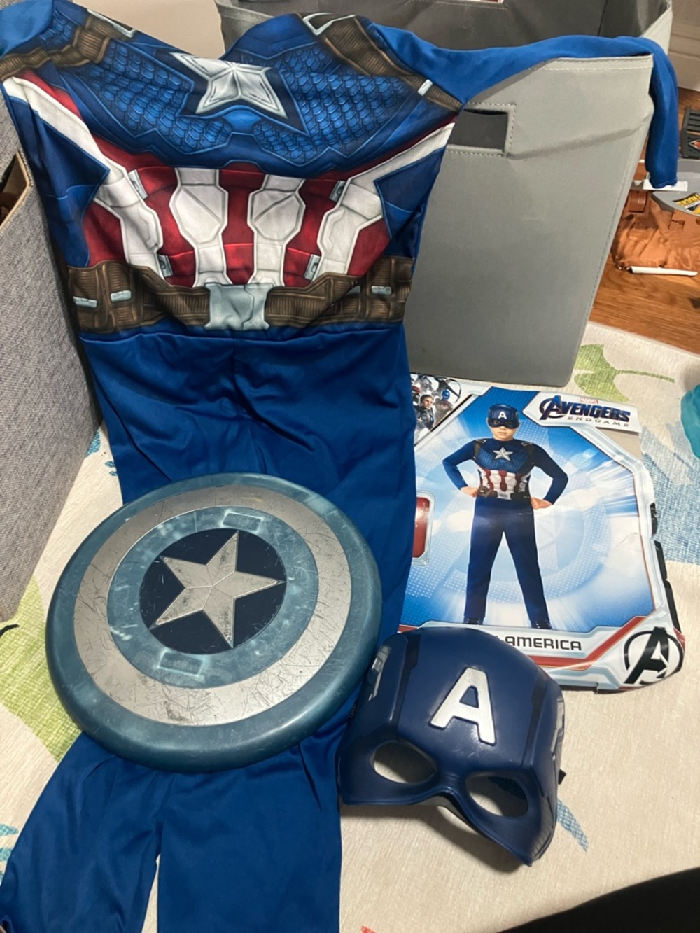 Rubie's Captain America Kids Costume - Blue, Red, White